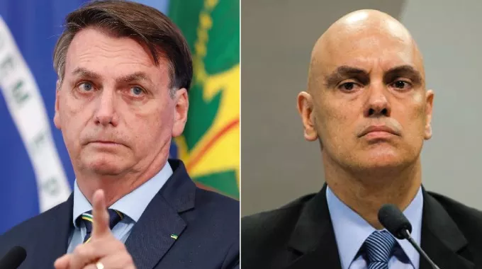 Defesa recorrer para afastar Moraes de inquérito contra Bolsonaro